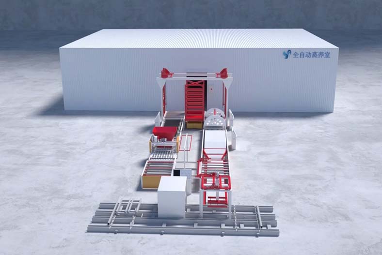 全自動蒸養室三維動畫